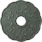 Ekena Millwork Terrones Butterfly Medallion (Canopies up to 3 7/8"), 17 7/8"OD x 3 7/8"ID x 1"P, Cloud Burst CM17TSCBC - alternate 1